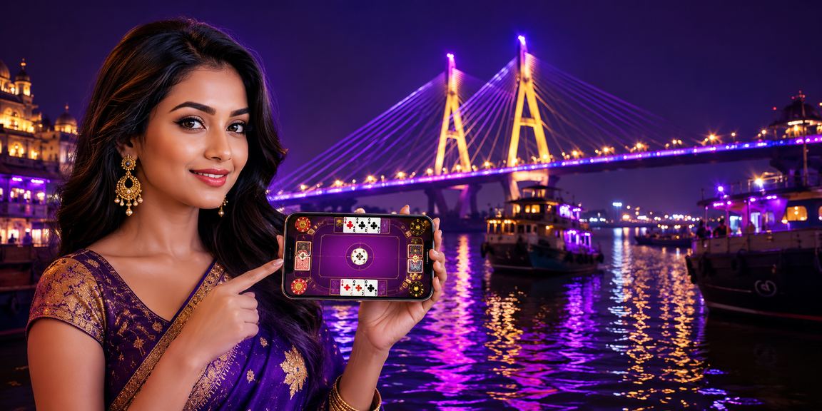 Andar Bahar Neon Casino Game in Barisal